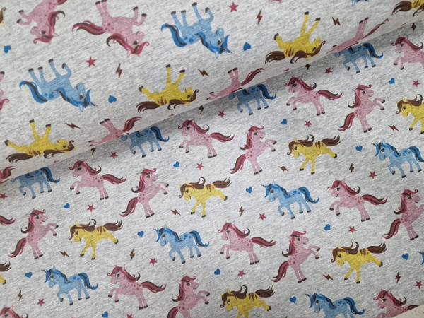 Alpenfleece Bunte Einhorn